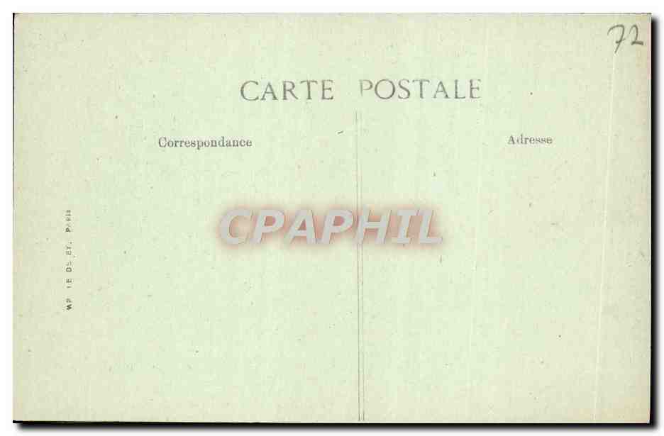 Palais de Fontainebleau — Cabinet de l'Abdication — Siron édit., Fontainebleau — Verso