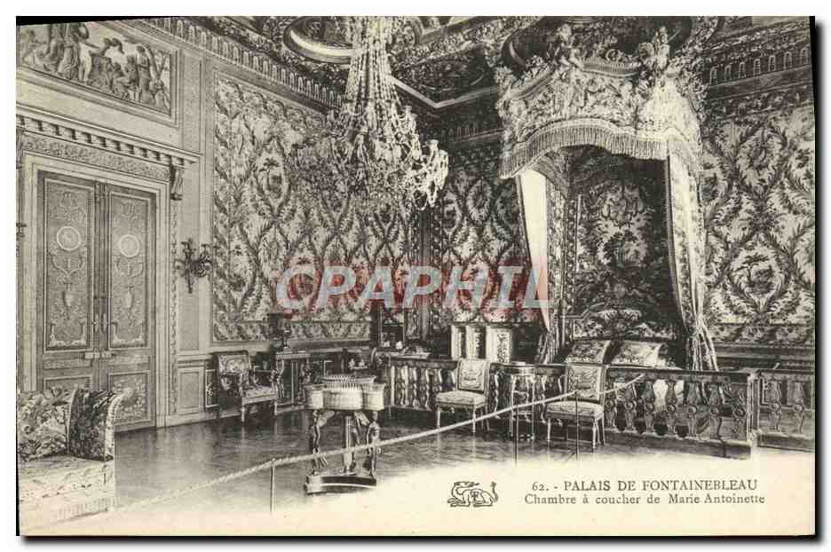Palacio de Fontainebleau — Habitación de Marie-Antoinette — n°62