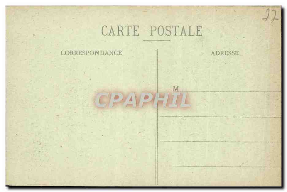 Fontainebleau — La Chiesa di San Luigi — CPAPHIL — Verso