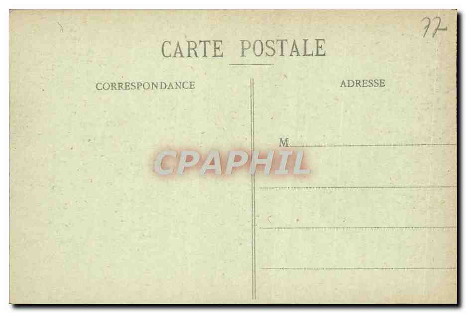 Palazzo di Fontainebleau — Facciata sulla Cour des Adieux (altra vista) — Editore non identificato, n° 30 — Verso