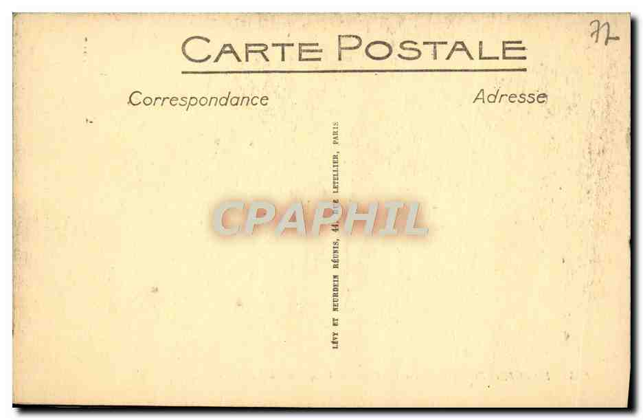 Fontainebleau — La Forêt — La Casquette du Jockey — LL. — N° 335 — Verso