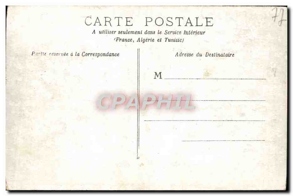 La Dame d'Apremont — Fontainebleau — L.D., Fontainebleau — Reverso
