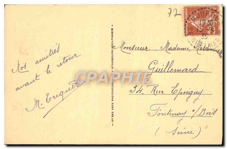 Coulommiers — Bords du Morin — Le Moulin de l'Arche — Verso