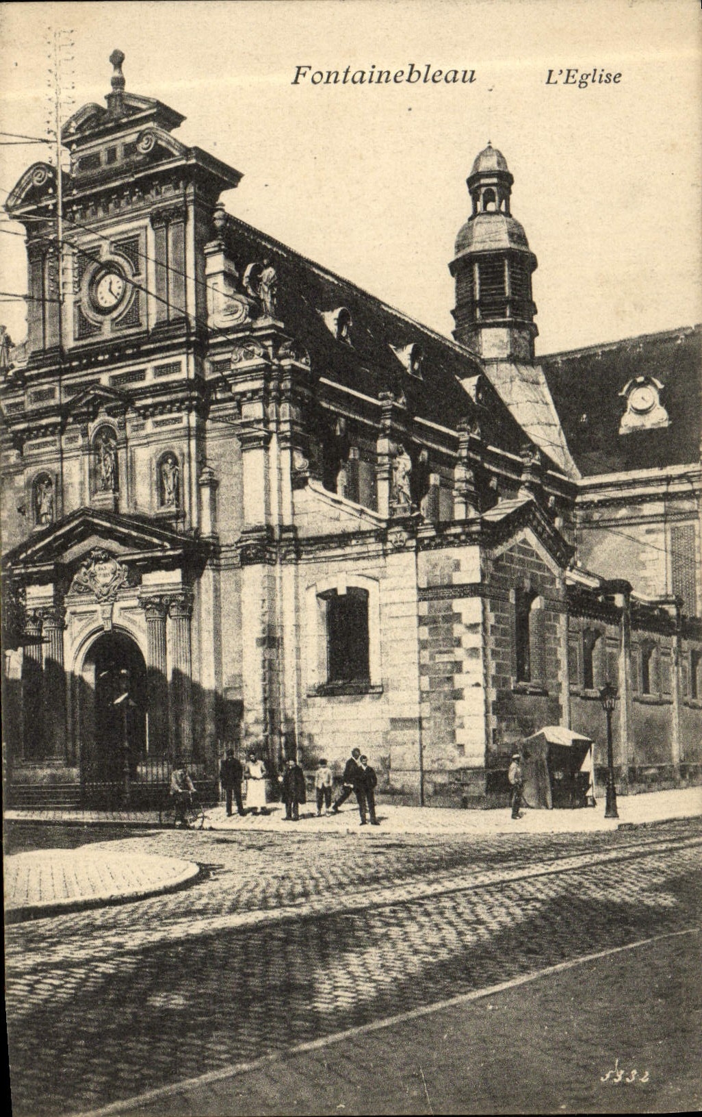 Fontainebleau — L'Église — éditeur non identifié, n° de série 5332