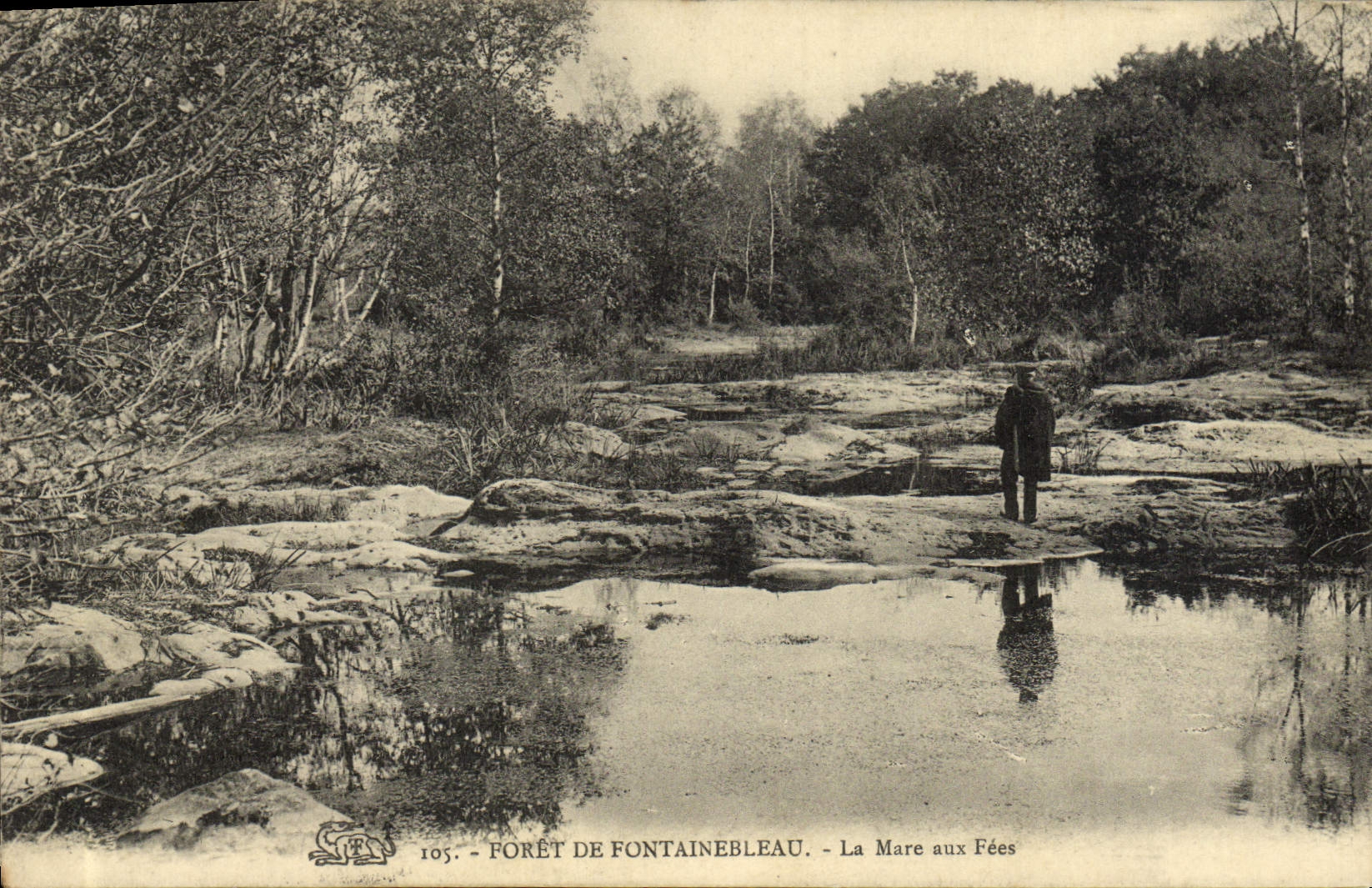 Woud van Fontainebleau — La Mare aux Fées — n°105