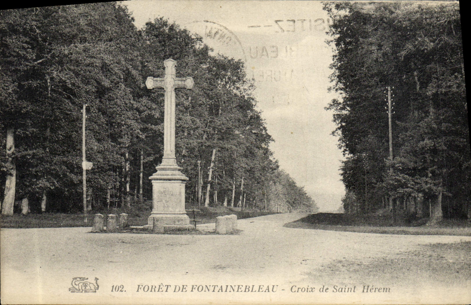 Bosque de Fontainebleau — Cruz de San Hérem — Editor: 102