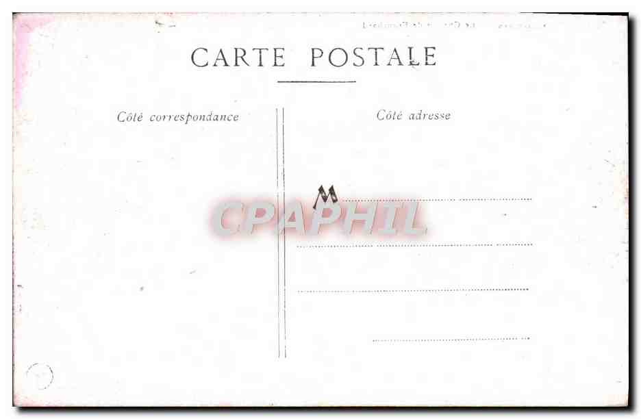 Forêt de Fontainebleau — Le Chemin de Franchard — Verlag T. T. — Rückseite