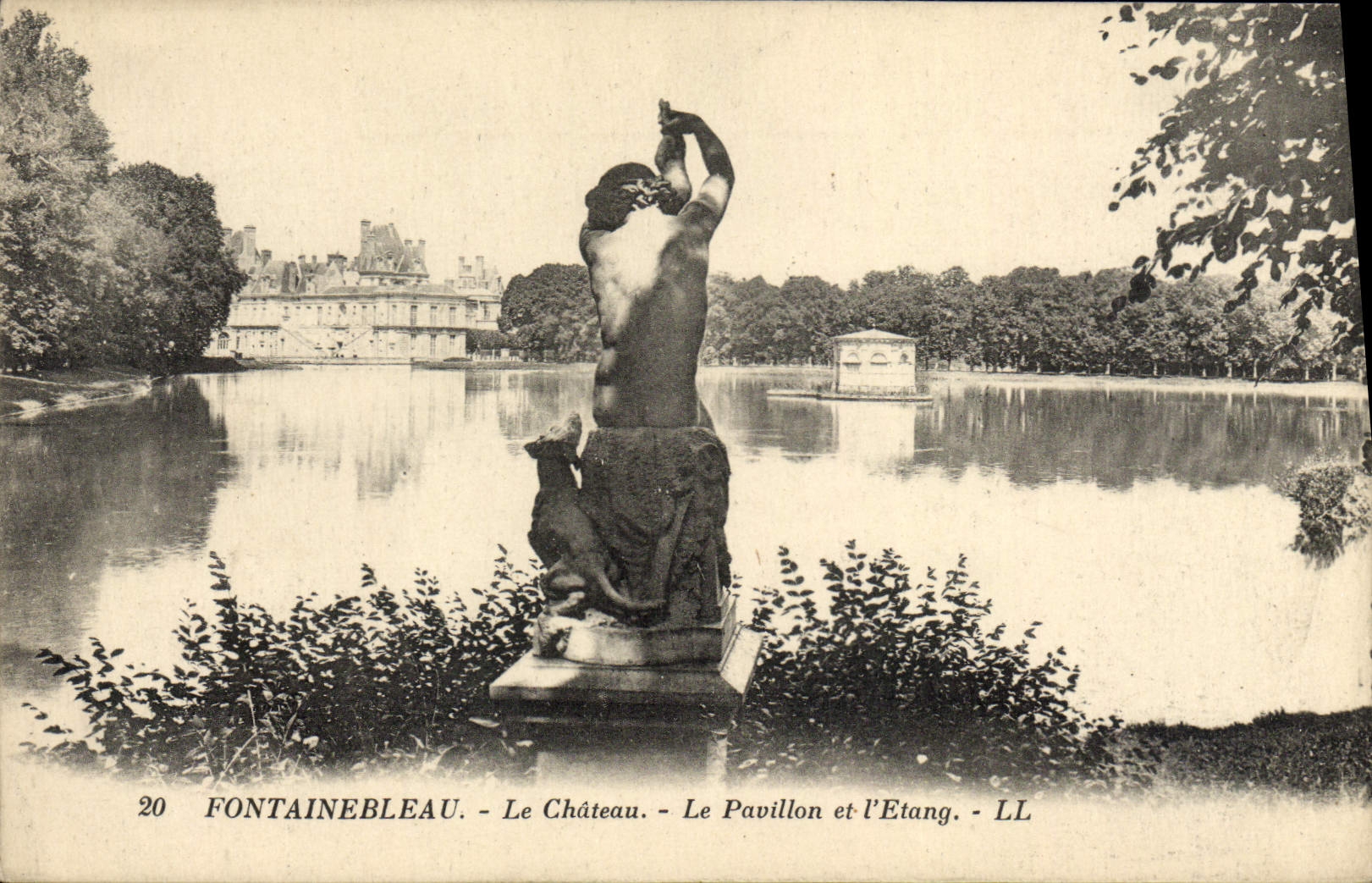 Fontainebleau - Il Castello, Il Pavillon e l'Etang - LL