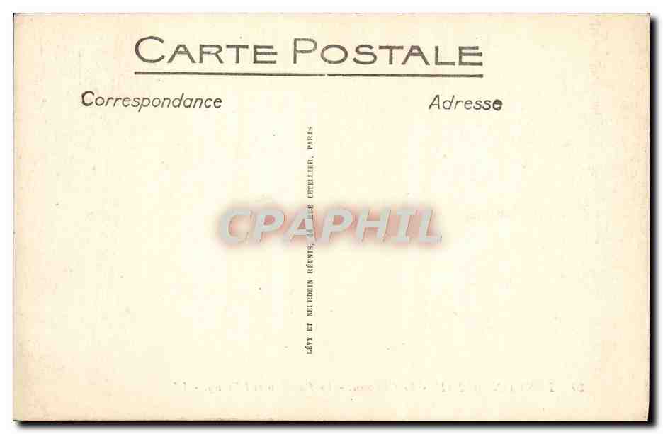 Fontainebleau - Il Castello, Il Pavillon e l'Etang - LL — Verso