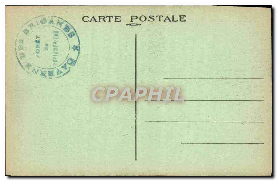 Woud van Fontainebleau — De Dame van Apremont — Uitgever: nr. 1189 — Achterkant