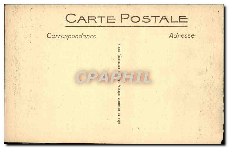 Fontainebleau — La Foresta — Mont Aigu — Grotta del Giuramento — LL. — N° 170 — Verso