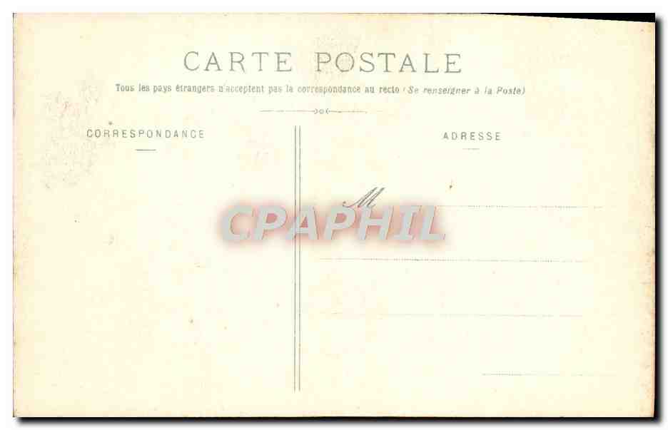 Forêt de Fontainebleau — Entrée du Désert d'Apremont — Éditeur : CPAPHIL, n° 187 — Verso
