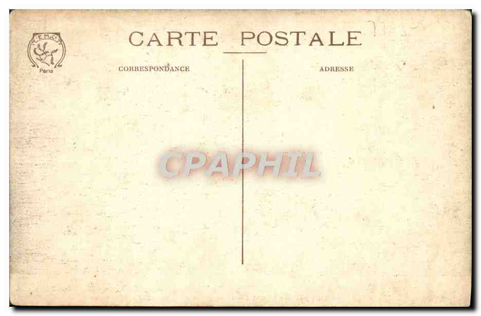 CPA La Ferte Gaucher Le Grand Pont Du Faubourg De Paris Detruit Par Les Francais Vue prise du Vannage Militaria  — Back