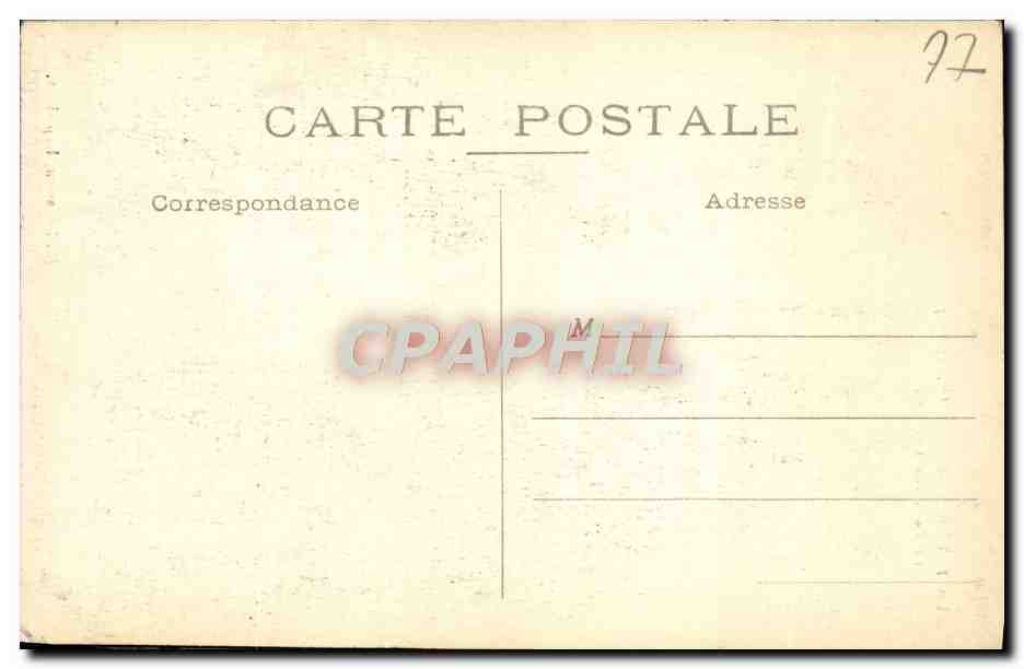 CPA La Ferte Gaucher Le Pont Des Romains — Back