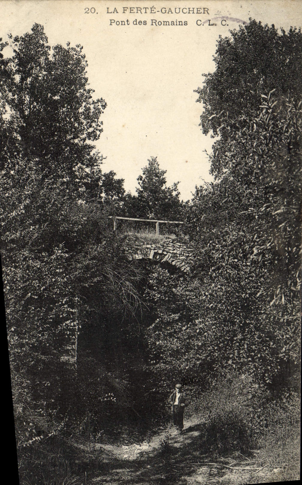CPA La Ferte Gaucher Pont Des Romains