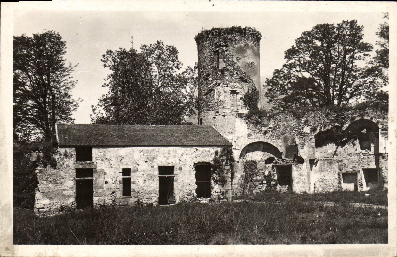 CPA Blandy Les Tours Musee Et Tour Du Tresor