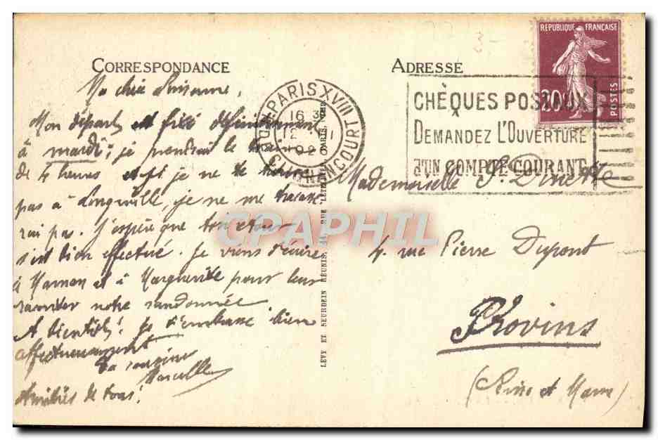 CPA Meaux La Gare Enfants — Rückseite