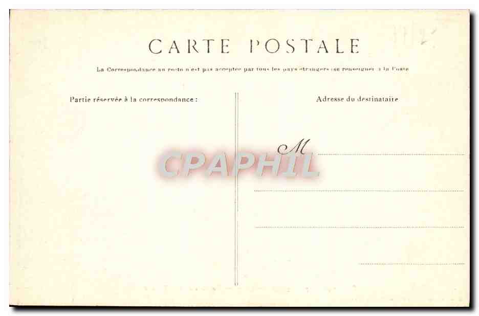 Bosque de Fontainebleau — La Roche qui Pleure — Fototipia L. MÉNARD, Fontainebleau, n°84 — Reverso