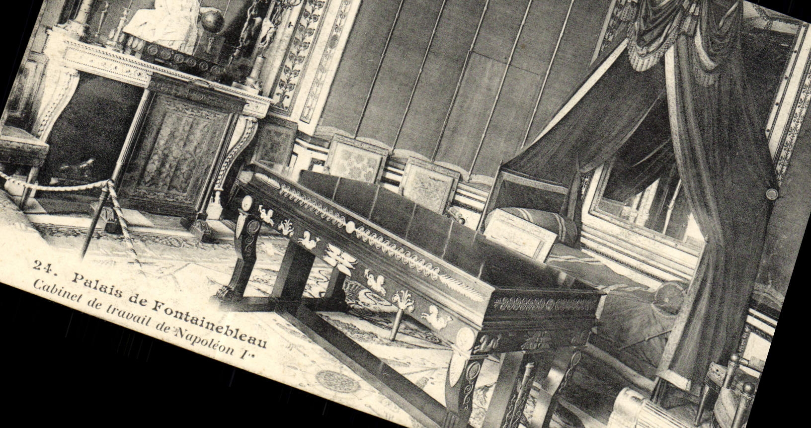 Palais de Fontainebleau — Cabinet de travail de Napoléon Ier — éditeur non visible