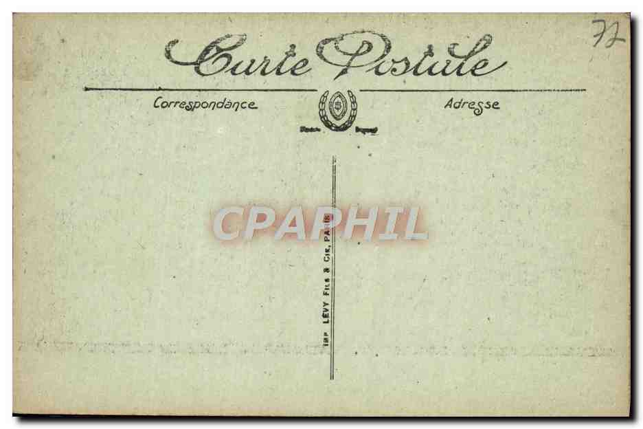 Fontainebleau — Il Castello — Anticamera dei Saloni (Tappeti) — LE. — Verso