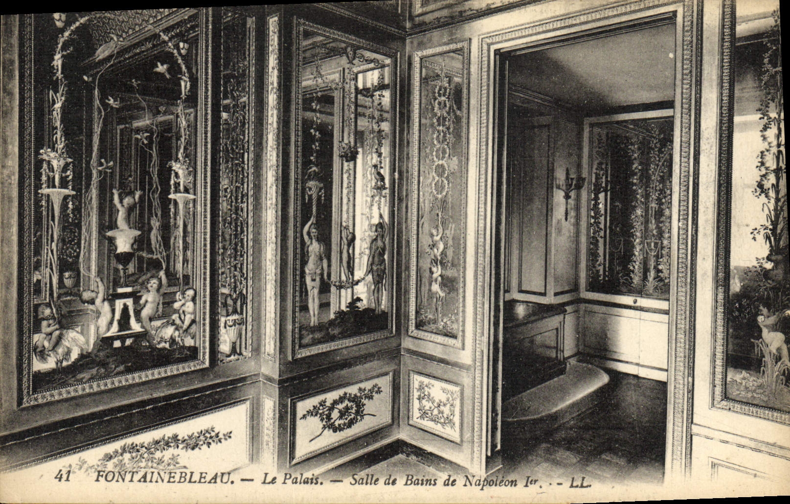 Fontainebleau — Il Palazzo — Sala da Bagno di Napoleone I — LL