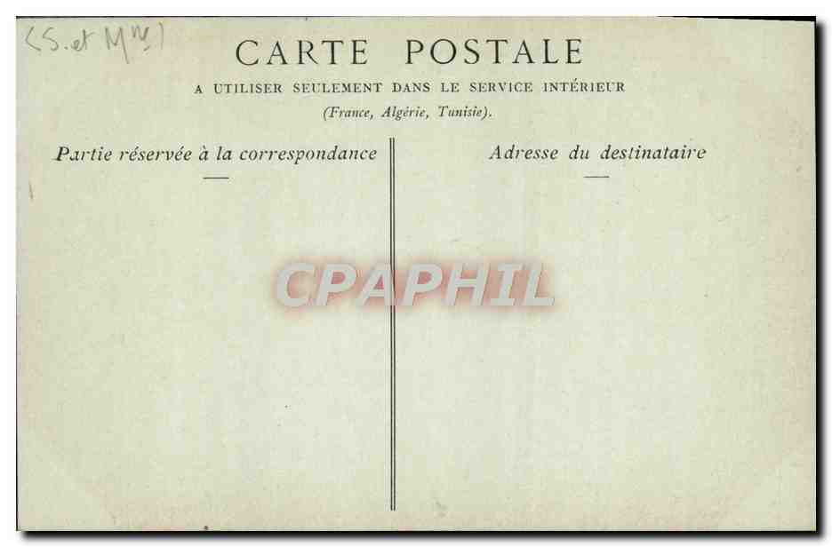 Forêt de Fontainebleau — Carrefour du Calvaire — Collections ND. Phot. — Verso