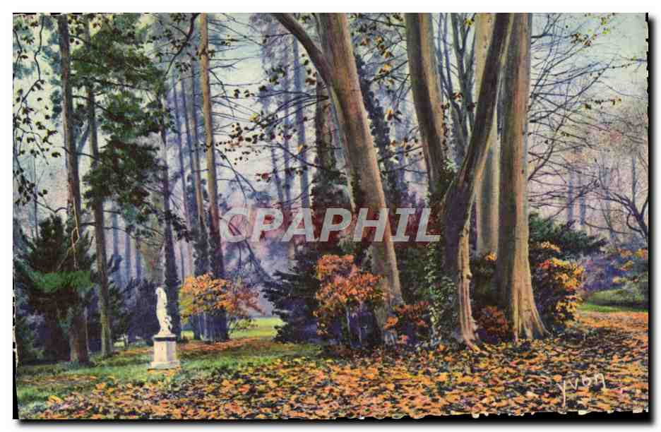 Die Palastgärten — Avenue der Platane — Fontainebleau (S.-et-M.) — Éditions d'Art Yvon