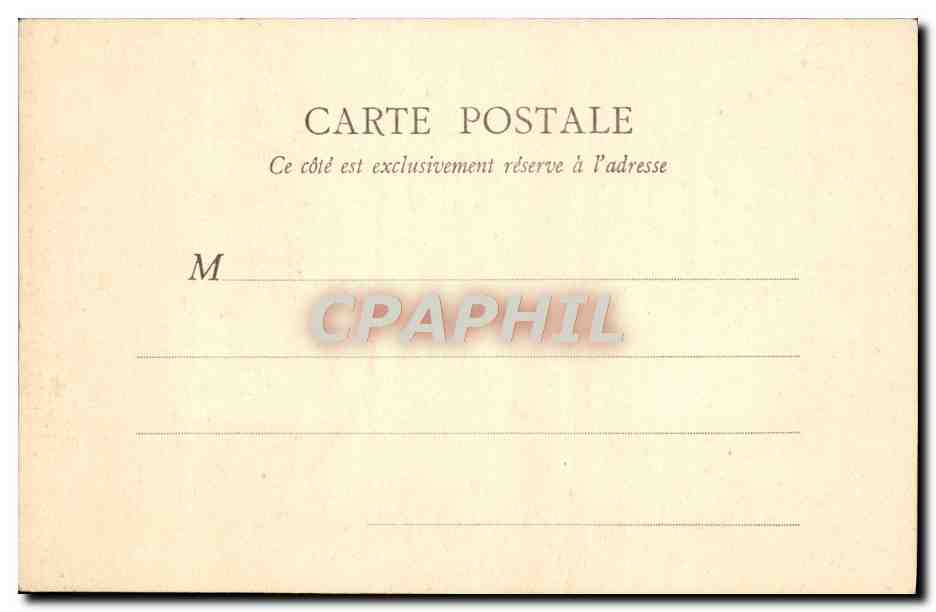 Palazzo — Scalinate del cavallo — 1 — B.F., Parigi — Verso