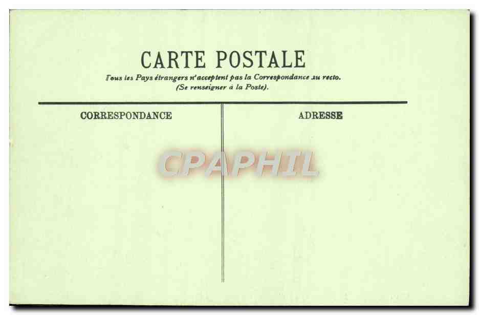 CPA Nemours Le Loing Vu Du Champ De Mars — Rückseite