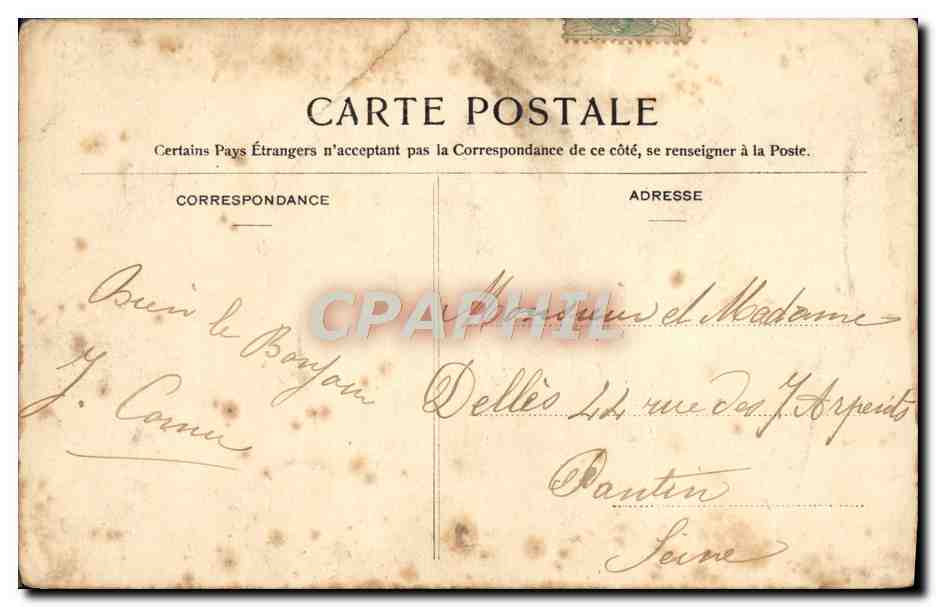 Bosque de Fontainebleau — Meseta de Belle-Croix — Editor Biron — Reverso
