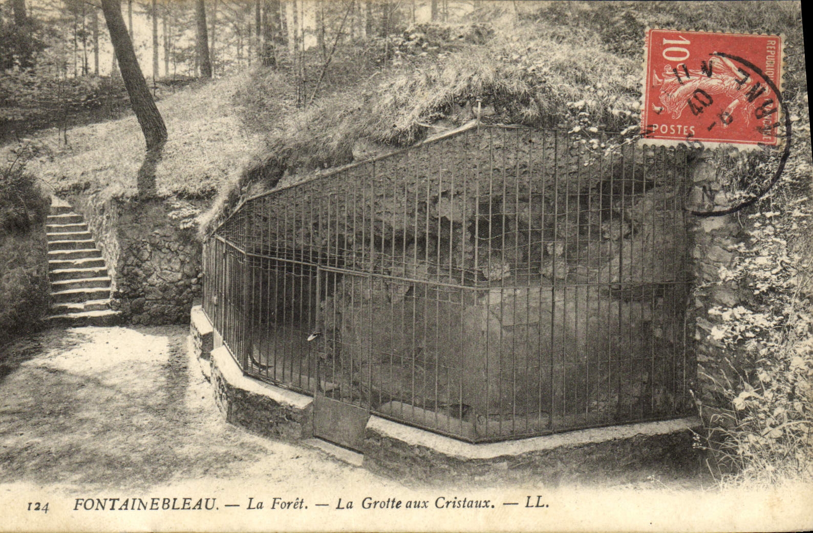 Fontainebleau — La Foresta — La Grotta dei Cristalli — LL.