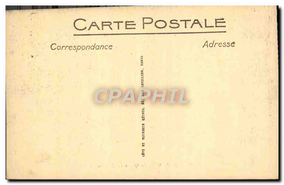 Fontainebleau — La Forêt — Le Sphinx des Druides — LL. — N° 125 — Reverso