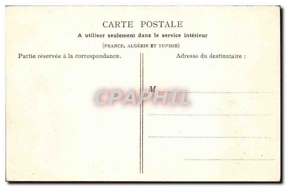 CPA Moret Sur Loing L'abside De l'Eglise — Verso