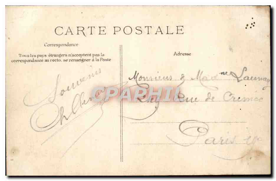 Fontainebleau — Panorama — Éditions E. D. Editeur — Verso