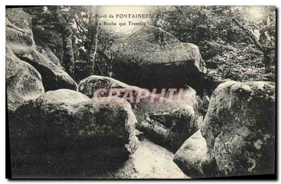 Forêt de Fontainebleau — La Roche qui Tremble — Verlag nicht sichtbar