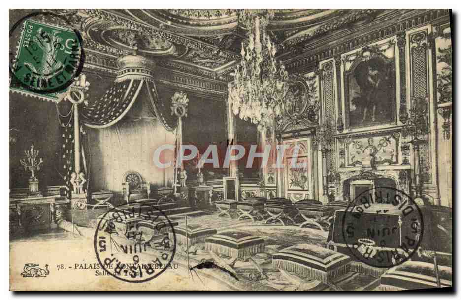 Palazzo di Montataire - Sala del Trono — n°78 — editore non visibile