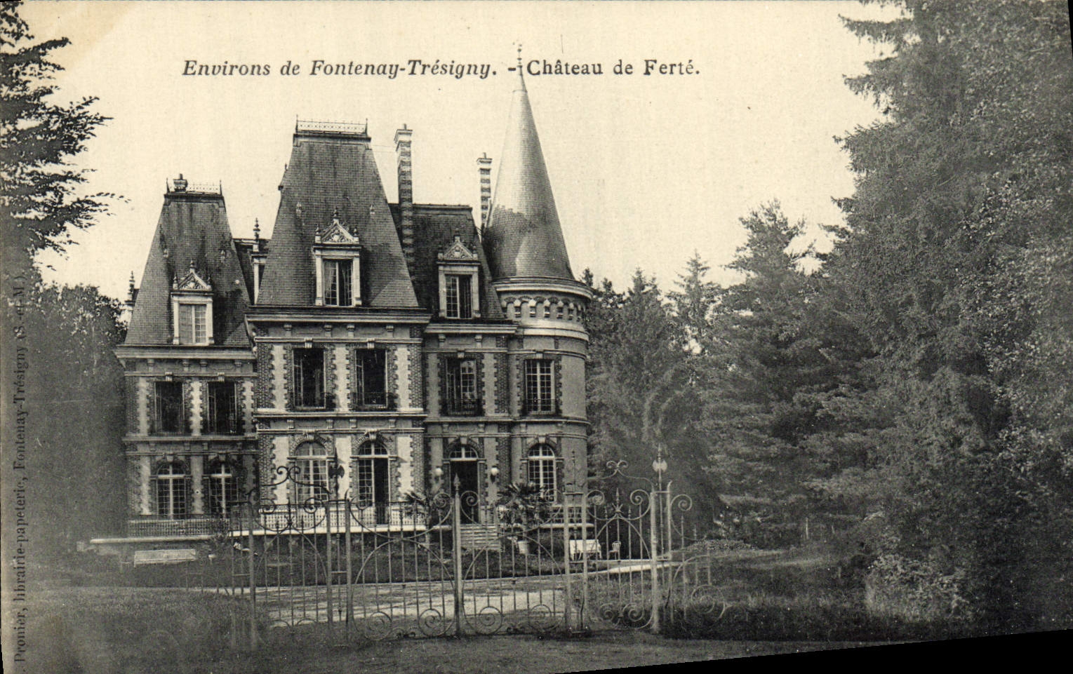 CPA Environs De Fontenay Tresigny Chateau De Ferte