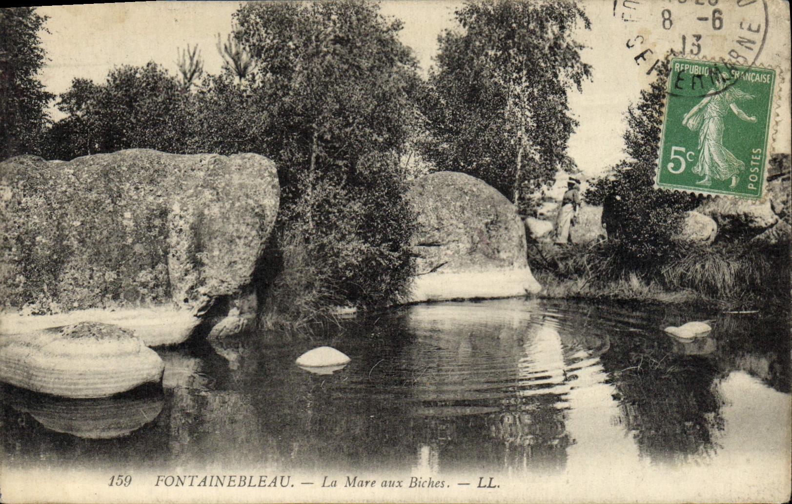 Fontainebleau — La Mare aux Biches — LL. — n° 159
