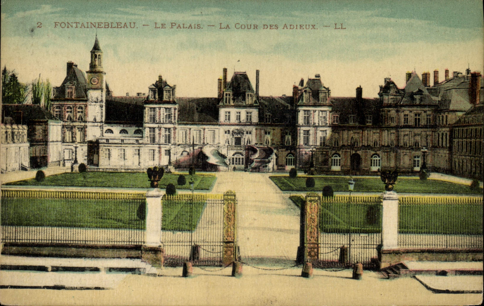 Fontainebleau — Das Schloss — Der Abschiedsplatz — LL