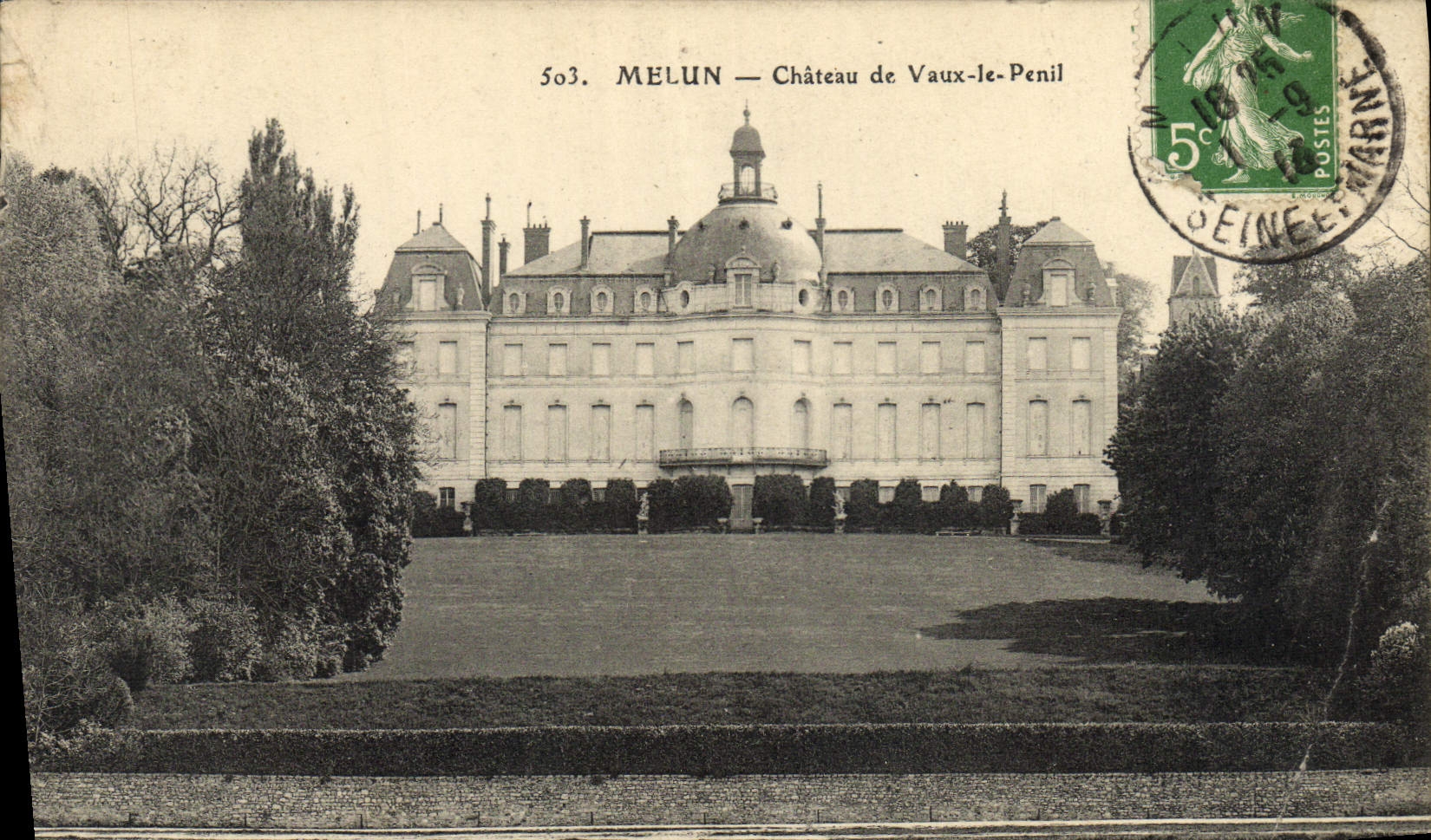 CPA Melun Chateau De Vaux Le Penil
