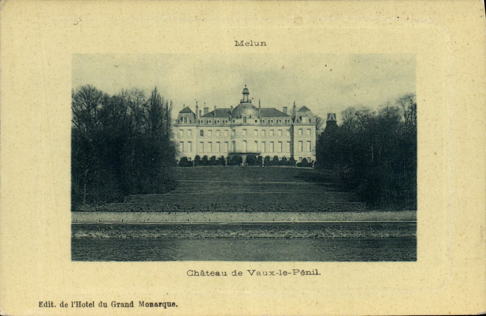 CPA Melun Chateau De Vaux Le Penil