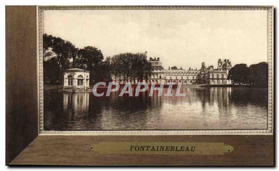 Fontainebleau — Le Palais et l'Étang aux Carpes — éditeur LL
