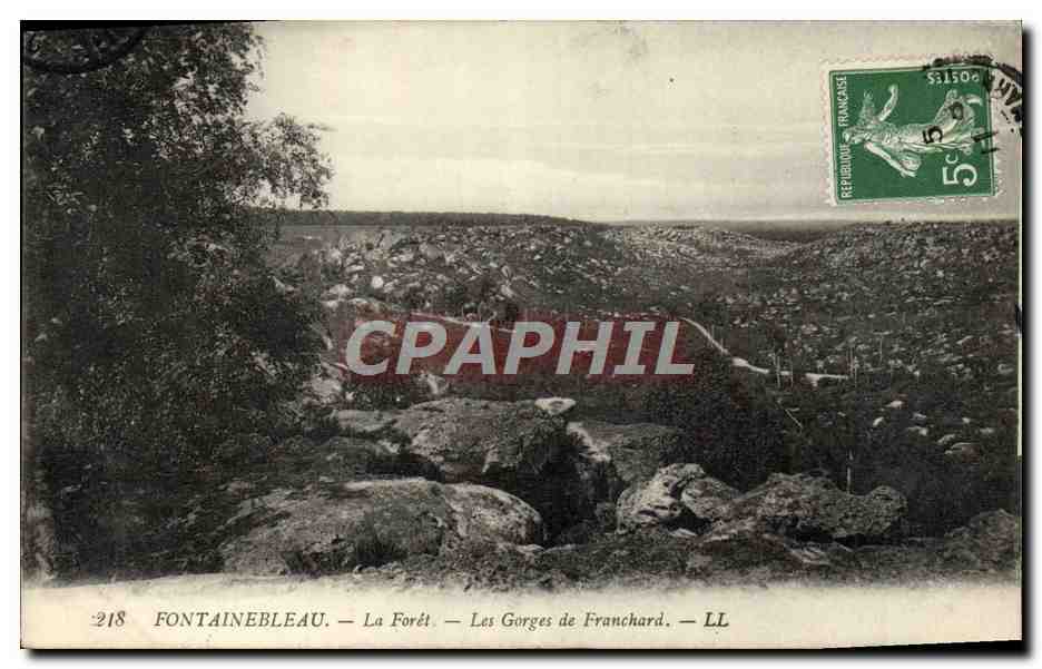Fontainebleau — La Forêt — Les Gorges de Franchard — LL — n°218