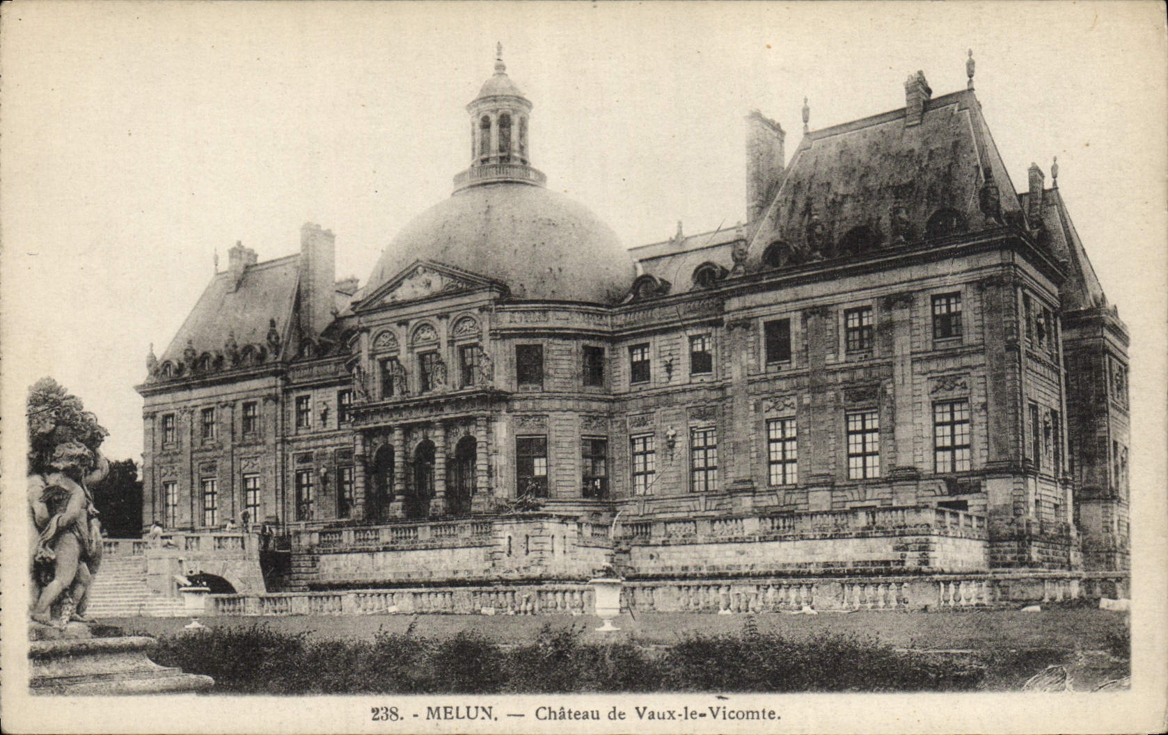CPA Melun Chateau De Vaux Le Vicomte