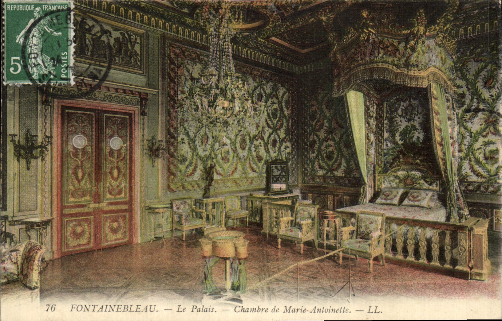 Fontainebleau — Das Schloss — Zimmer von Marie-Antoinette — LL. — n°76
