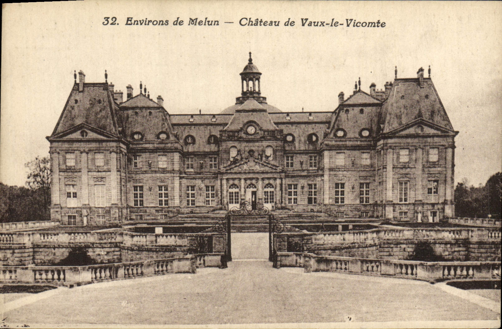 CPA Environs de Melun Chateau de Vaux le Vicomte