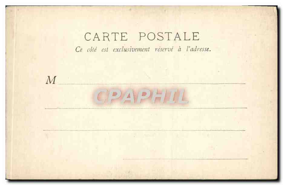 CPA Melun Chateau de Vaux le Penil — Rückseite