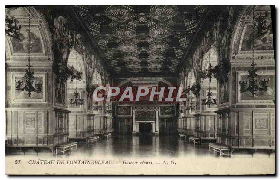 Château de Fontainebleau — Gallery Henri — N. G.