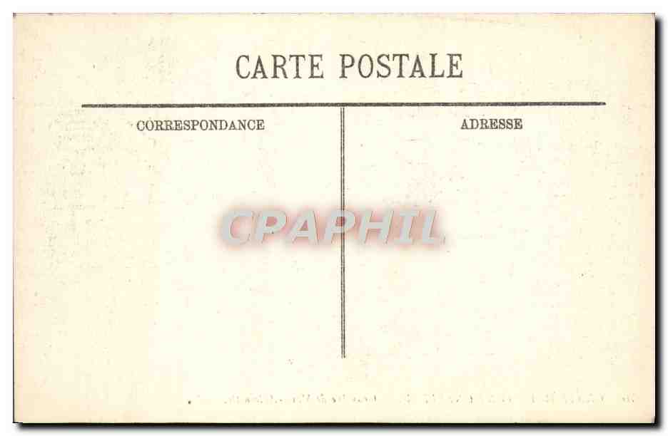 Château de Fontainebleau — Chambre de Marie-Antoinette — N° G. — Verso
