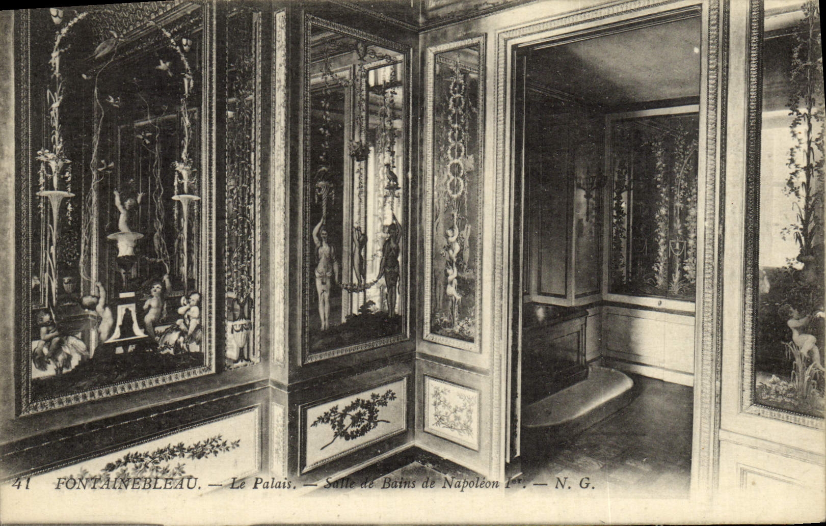 Fontainebleau — Le Palais — Salle de Bains de Napoléon Ier — N.G.